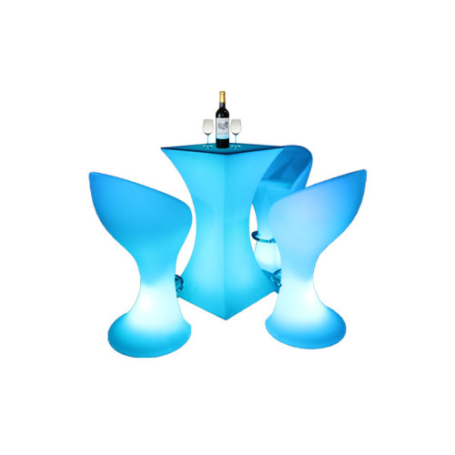 LED發光雞尾酒桌七彩變色清吧酒吧桌椅遙控戶外防水迷你移動吧台 LED發光雞尾酒桌七彩變色清吧酒吧桌椅遙控戶外防水迷你移動吧台