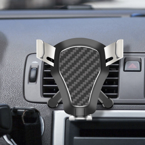 車用手機支架 出風口手機支架 導航支架 車用重力鋁合金手機支架