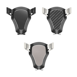 車用手機支架 出風口手機支架 導航支架 車用重力鋁合金手機支架