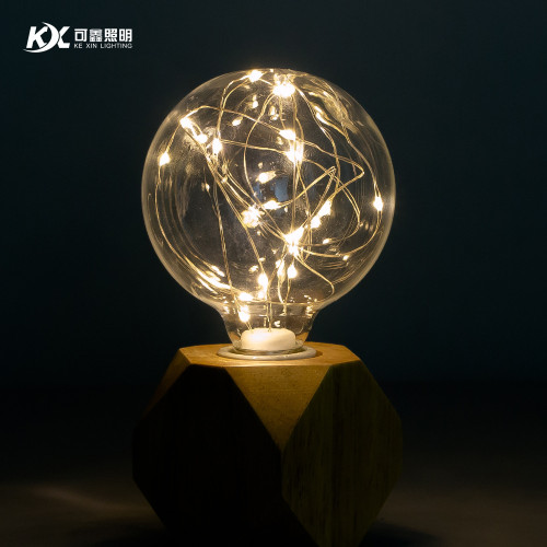 LED玻璃銅線燈泡G80 E27 2.4m20珠節日喜慶聖誕裝飾燈 LED玻璃銅線燈泡G80 E27 2.4m20珠節日喜慶聖誕裝飾燈