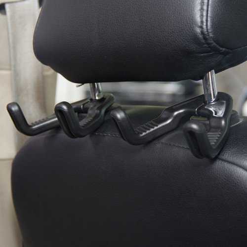 隱藏式座椅背頭枕掛鉤 車用多功能置物掛鉤承重8kg1對裝DM-046