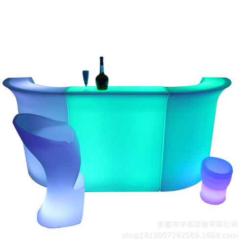 酒吧台 LED前台戶外防水活動雞尾酒調酒吧台桌 時尚迎賓發光家具