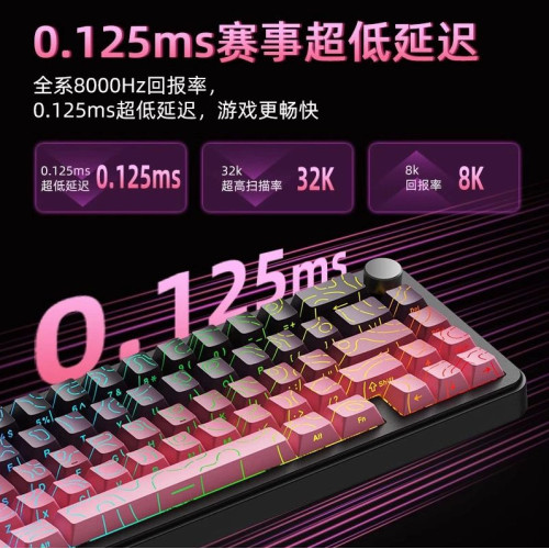 新盟Beat65磁軸機械鍵盤有線客製化側刻等高線鋁合金RT電競遊戯用 新盟Beat65磁軸機械鍵盤有線客製化側刻等高線鋁合金RT電競遊戯用