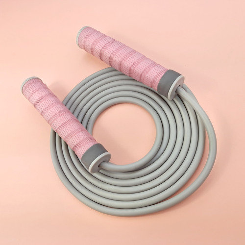 嚴選手膠負重跳繩專業健身運動專用繩子燃脂塑身鋼絲繩成人男士 嚴選手膠負重跳繩專業健身運動專用繩子燃脂塑身鋼絲繩成人男士