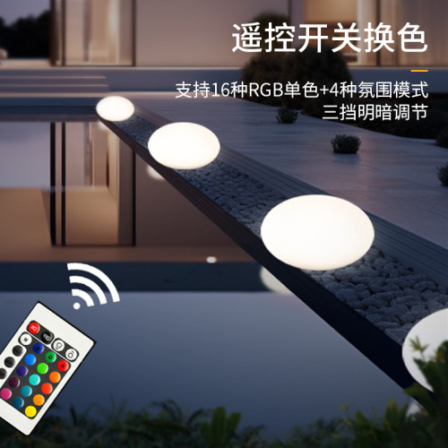 爆款發光扁球燈別墅戶外led庭院景觀裝飾草坪防水創意球形燈 爆款發光扁球燈別墅戶外led庭院景觀裝飾草坪防水創意球形燈