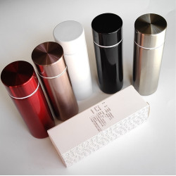 150ML純色304不鏽鋼漸變色保溫杯迷你直身小水杯子口袋包包杯