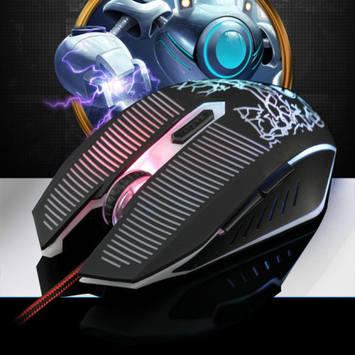 力鎂V6有線滑鼠usb七彩發光遊戯競技電腦滑鼠外設RGC遊戯滑鼠通用 力鎂V6有線滑鼠usb七彩發光遊戯競技電腦滑鼠外設RGC遊戯滑鼠通用