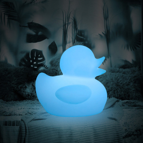 創意發光LED小夜燈卡通智能遙控防水兒童桌燈 小黃鴨裝飾台燈 創意發光LED小夜燈卡通智能遙控防水兒童桌燈 小黃鴨裝飾台燈