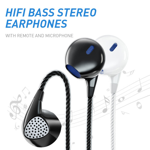 耳機全網運動帶麥彩色入耳式適用線控高音質耳機