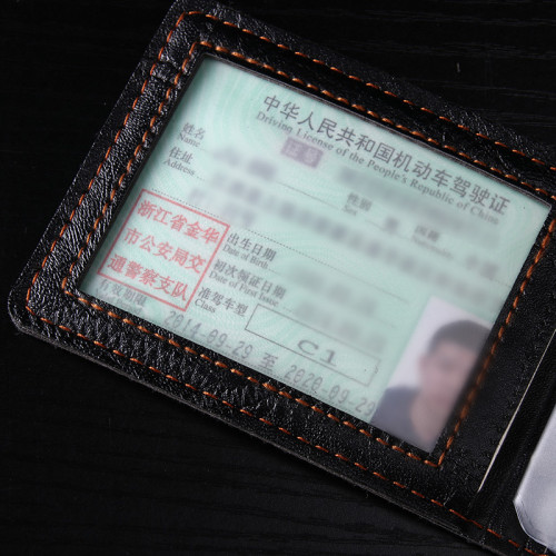 駕駛證皮套男女個性創意駕照套機動車行駛證保護本真皮二合一體包