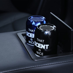 汽車中控水杯車用香薰座家車用香水膏車內香氛除異味裝飾用品超市