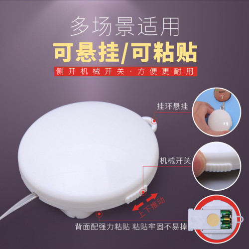 萬聖節發光幽靈城堡led彩燈掛件鬼節恐怖氛圍室內裝飾布置掛飾品