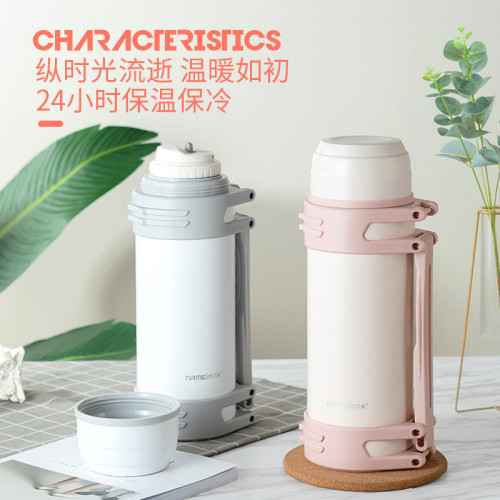 保溫杯大容量女保溫水壺寶寶嬰兒外出水杯可攜式戶外熱水瓶 保溫杯大容量女保溫水壺寶寶嬰兒外出水杯可攜式戶外熱水瓶