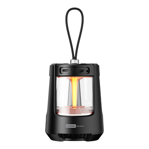 聯想HD106戶外藍牙音響露營氛圍燈防水可攜式高音質長續航無線音箱