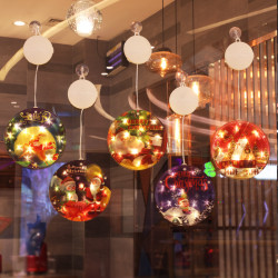 發光雪人聖誕樹掛件LED彩燈聖誕節日氛圍室內櫥窗裝飾布置吸盤燈