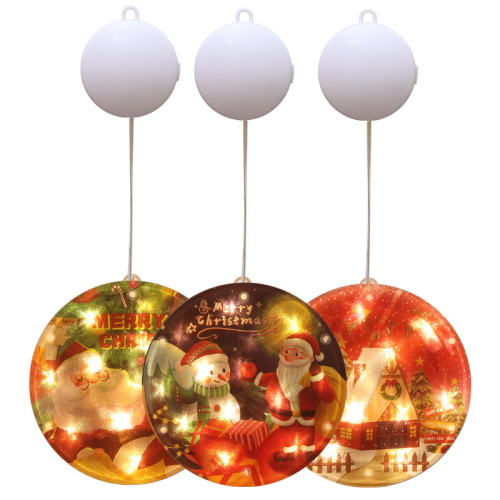 發光雪人聖誕樹掛件LED彩燈聖誕節日氛圍室內櫥窗裝飾布置吸盤燈 發光雪人聖誕樹掛件LED彩燈聖誕節日氛圍室內櫥窗裝飾布置吸盤燈