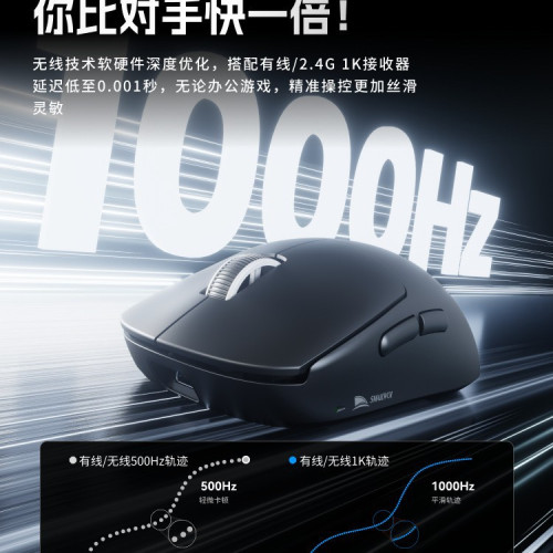 斯邁狼M9三模無線輕量化滑鼠USB充電底座RGB電競辦公遊戯人體工學 斯邁狼M9三模無線輕量化滑鼠USB充電底座RGB電競辦公遊戯人體工學