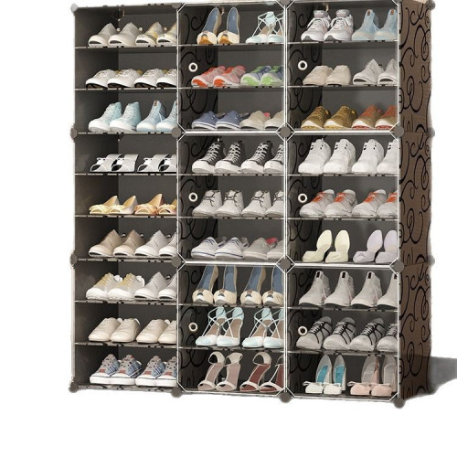 簡易鞋櫃aj鞋盒收納盒門口家用可拆裝學生宿舍多層省空間防塵鞋架 簡易鞋櫃aj鞋盒收納盒門口家用可拆裝學生宿舍多層省空間防塵鞋架