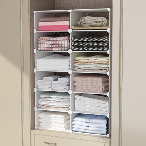 衣櫃分隔板收納神器櫃子衣櫥內隔斷衣物隔層板衣服整理置物分層架 衣櫃分隔板收納神器櫃子衣櫥內隔斷衣物隔層板衣服整理置物分層架