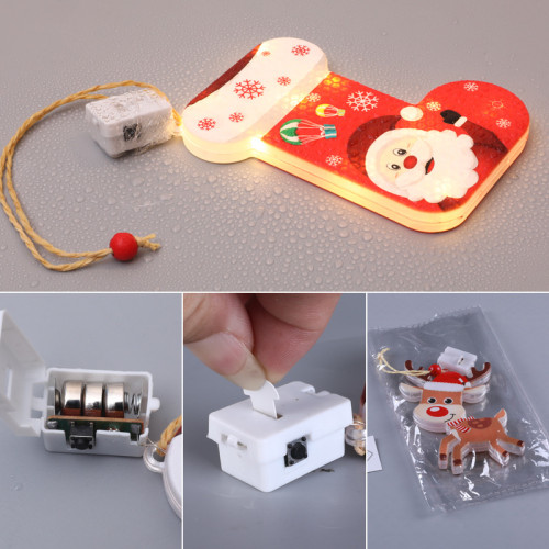 發光聖誕節雪人襪子雪花led彩燈掛飾室內氛圍裝飾布置掛件 發光聖誕節雪人襪子雪花led彩燈掛飾室內氛圍裝飾布置掛件