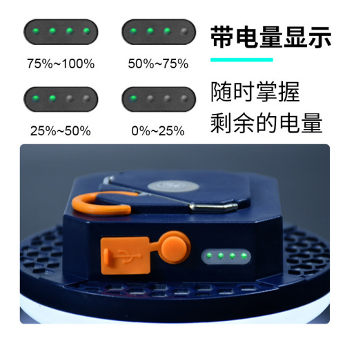 LED露營燈帳篷燈充電強光戶外照明燈夜市地攤燈應急燈 LED露營燈帳篷燈充電強光戶外照明燈夜市地攤燈應急燈