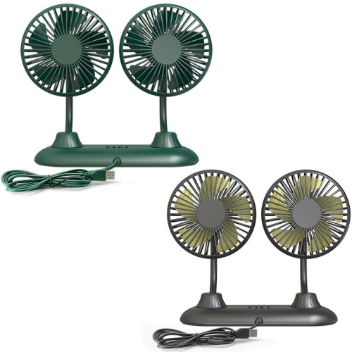 車用USB風扇汽車雙頭電風扇室內辦公軟管可調節多功能創意小風扇 車用USB風扇汽車雙頭電風扇室內辦公軟管可調節多功能創意小風扇