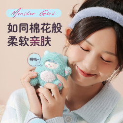 秋冬卡通暖寶寶usb暖手充電二合一可愛迷你可攜式毛絨暖手寶暖身