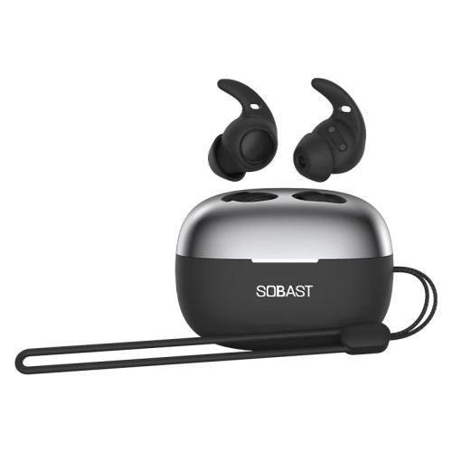 SOBAST索貝斯S16入耳式迷你睡眠耳機藍牙無線降噪舒適側睡不壓耳 SOBAST索貝斯S16入耳式迷你睡眠耳機藍牙無線降噪舒適側睡不壓耳