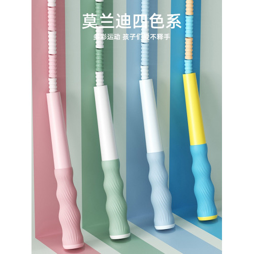 嚴選活動兒童竹節跳繩入門小學生一年級初學不打結體育用品鋼絲繩