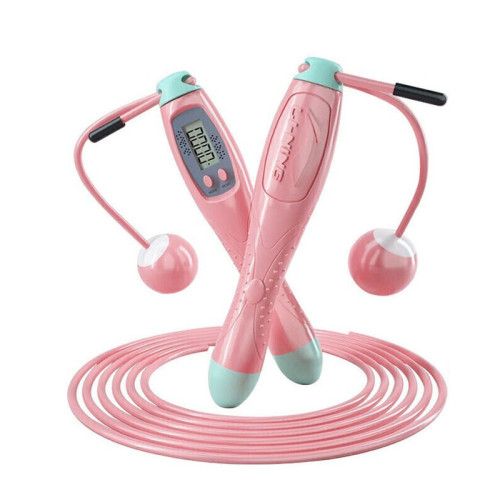 李甯無繩跳繩款計數器健身成人運動專業室內女學生家用負重球有氧 李甯無繩跳繩款計數器健身成人運動專業室內女學生家用負重球有氧