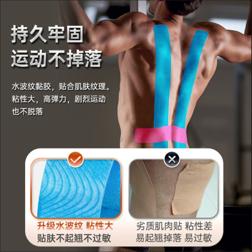 李甯肌肉貼運動繃帶肌貼運動員專用能肌內效貼布膠自粘羽毛球拉傷 李甯肌肉貼運動繃帶肌貼運動員專用能肌內效貼布膠自粘羽毛球拉傷