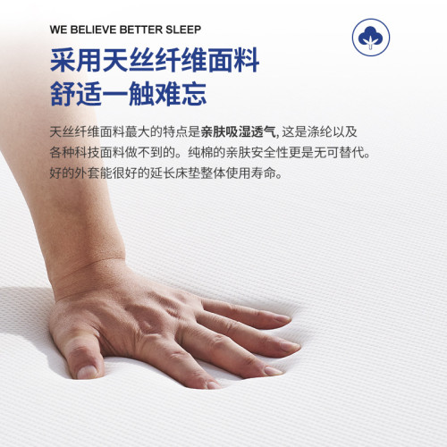 獨立袋彈簧床墊海綿軟墊家用雙人藍色盒子壓縮卷包蓆夢思床墊