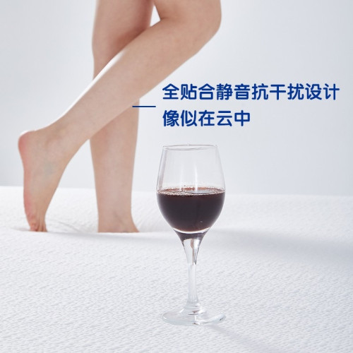 獨立袋彈簧床墊海綿軟墊家用雙人藍色盒子壓縮卷包蓆夢思床墊