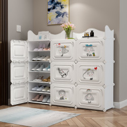 簡易鞋櫃門口放家用室內寢室好看大容量收納多層防塵經濟型鞋架子