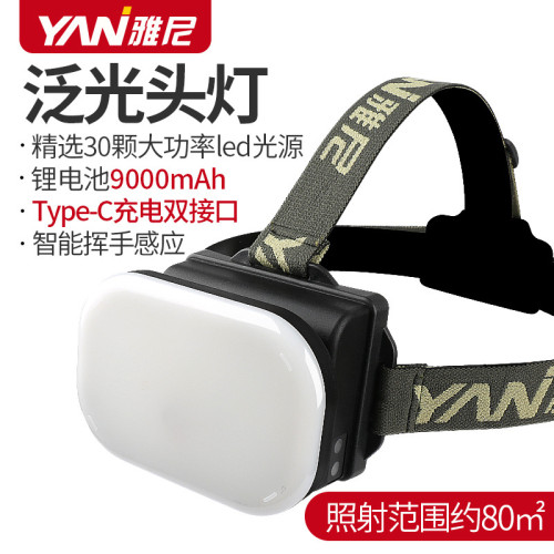雅尼B21泛光頭燈散光燈戶外工作強光充電超亮頭戴式趕海燈大面積 雅尼B21泛光頭燈散光燈戶外工作強光充電超亮頭戴式趕海燈大面積