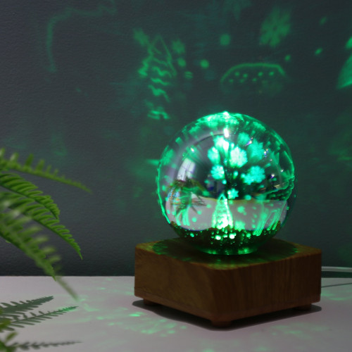 LED3D聖誕小夜燈聖誕節日浪漫氛圍小台燈USB夢幻魔方氛圍燈床頭燈 LED3D聖誕小夜燈聖誕節日浪漫氛圍小台燈USB夢幻魔方氛圍燈床頭燈