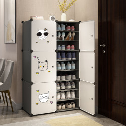 鞋架宿舍簡易門口多層防塵家用室內好看經濟型收納臥室小型鞋櫃子