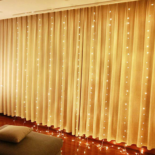 LEDUSB遙控窗簾款銅線燈串室內裝飾氛圍節時喜慶3米*3米銅線燈串 LEDUSB遙控窗簾款銅線燈串室內裝飾氛圍節時喜慶3米*3米銅線燈串