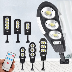 新款太陽能路燈LED戶外人體感應庭院燈 路圍牆照明壁燈帶遙控