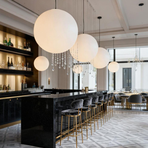 輕奢服裝店商場酒吧餐廳網紅圓球吊燈室內櫥窗創意球形藝術吊燈 輕奢服裝店商場酒吧餐廳網紅圓球吊燈室內櫥窗創意球形藝術吊燈