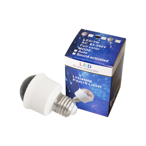LED裝飾燈迷你氛圍燈 E27 迷你DJ星空小夜燈節日喜慶聖誕休閒酒吧