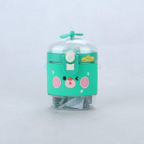 網紅萌趣表情卡通水杯扁扁韓版潮流時尚吸管背帶水壺兒童可愛 網紅萌趣表情卡通水杯扁扁韓版潮流時尚吸管背帶水壺兒童可愛