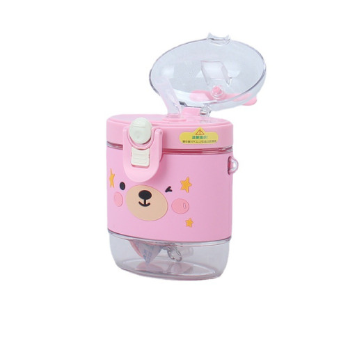 網紅萌趣表情卡通水杯扁扁韓版潮流時尚吸管背帶水壺兒童可愛 網紅萌趣表情卡通水杯扁扁韓版潮流時尚吸管背帶水壺兒童可愛