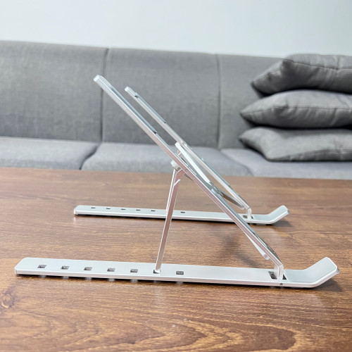 陽極氧化鋁合金筆電支架折曡可攜式散熱升降桌面平板電腦散熱支架 陽極氧化鋁合金筆電支架折曡可攜式散熱升降桌面平板電腦散熱支架