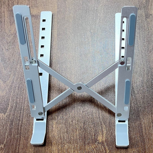 陽極氧化鋁合金筆電支架折曡可攜式散熱升降桌面平板電腦散熱支架 陽極氧化鋁合金筆電支架折曡可攜式散熱升降桌面平板電腦散熱支架