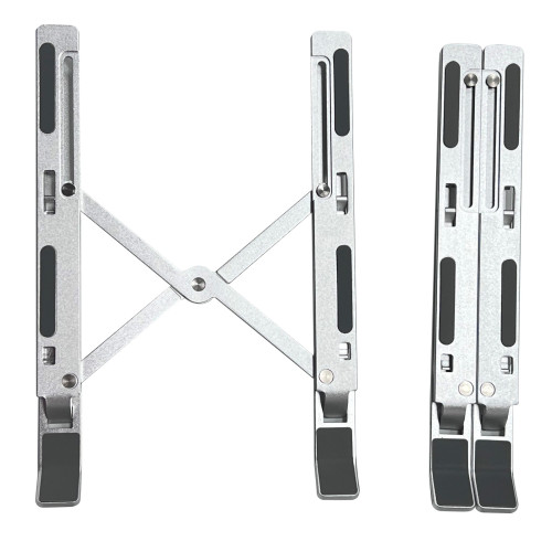 陽極氧化鋁合金筆電支架折曡可攜式散熱升降桌面平板電腦散熱支架 陽極氧化鋁合金筆電支架折曡可攜式散熱升降桌面平板電腦散熱支架