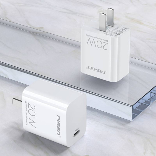 品勝20W充電器頭PD快充頭typec折曡插頭適用蘋果手機iPad平板通用 品勝20W充電器頭PD快充頭typec折曡插頭適用蘋果手機iPad平板通用