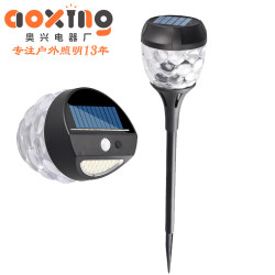 新款火焰跳動壁燈28LED花園裝飾氣氛壁燈牆壁庭院氛圍壁燈