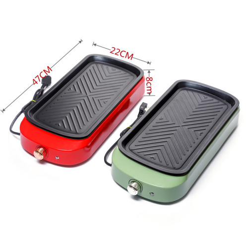 家用電燒烤爐 多功能不沾煎烤兩用電燒烤架電烤盤烤串 家用電燒烤爐 多功能不沾煎烤兩用電燒烤架電烤盤烤串