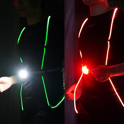 新款戶外跑步燈穿戴式運動登山LED高亮可攜式長續航USB充電 新款戶外跑步燈穿戴式運動登山LED高亮可攜式長續航USB充電